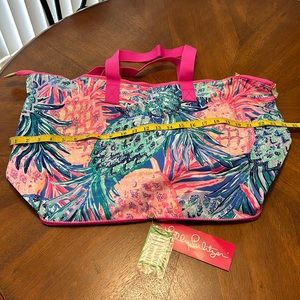 Lily Pulitzer Fold-able Tote Bag